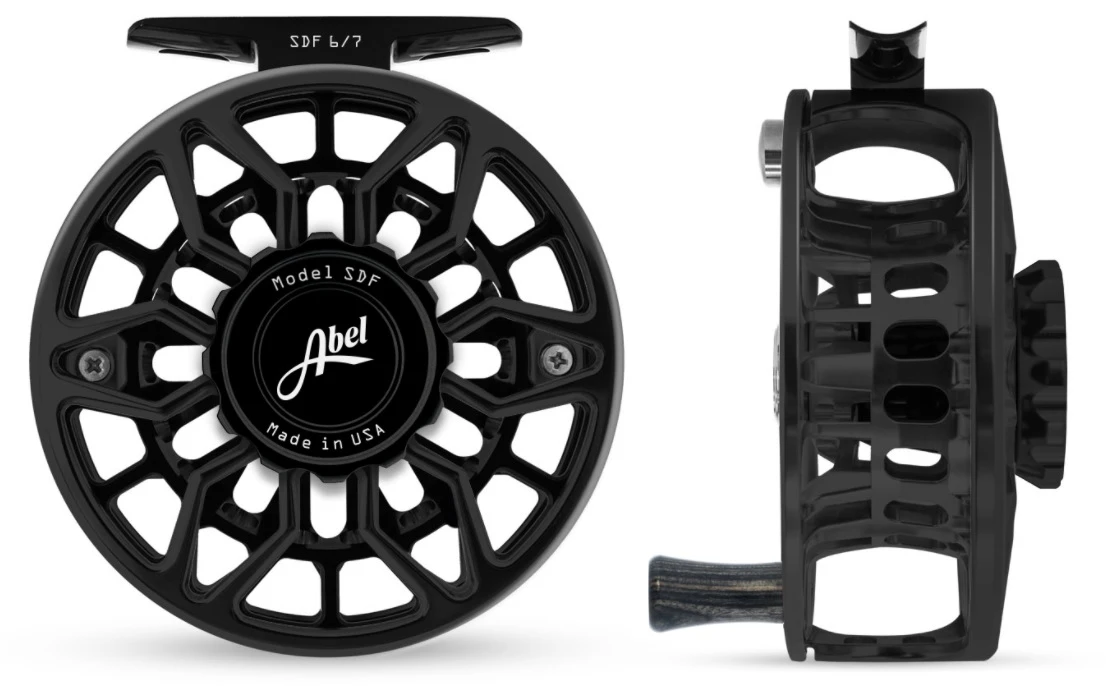 Abel SDF Black Ported #6/7 Reel 3 Abel SDF Black Ported #6/7 Reel