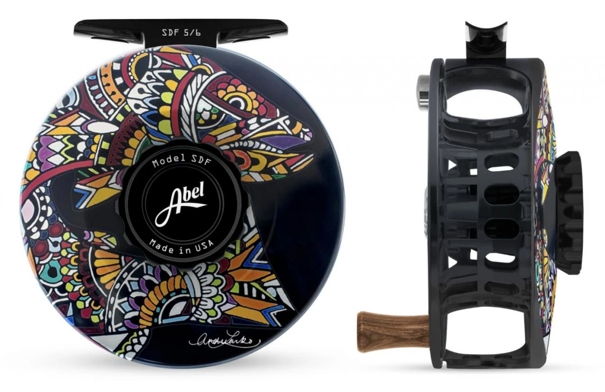 Abel SDF Solid Larko Brown Trout #5/6 Reel 3 Abel SDF Solid Larko Brown Trout #5/6 Reel