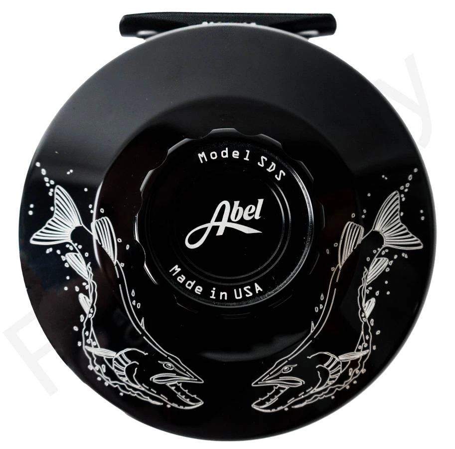 Abel SDS Pike Black Custom Reel 3 Abel SDS Pike Black Custom Reel