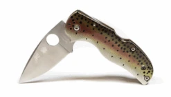 Abel Spyderco Knife Rainbow Trout -VisVaardig Winkel Abel Spyderco Knife Rainbow Trout ABEL KNIFE RAINBOWTROUT schermafbeelding 2021 07 02 om 15.33.42