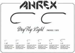 Ahrex FW502 Dry Fly Light 7 Ahrex FW502 Dry Fly Light -VisVaardig Winkel Ahrex FW502 Dry Fly Light AFW502 XX fw502 1 1
