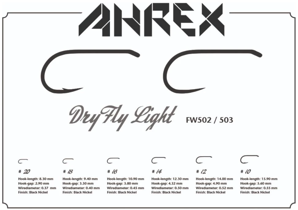 Ahrex FW502 Dry Fly Light 5 Ahrex FW502 Dry Fly Light - Afbeelding 3