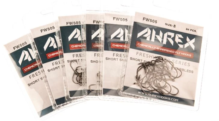 Ahrex FW505 Short Shank Dry Barbless 4 Ahrex FW505 Short Shank Dry Barbless - Afbeelding 2