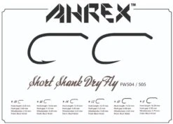 Ahrex FW505 Short Shank Dry Barbless 7 Ahrex FW505 Short Shank Dry Barbless -VisVaardig Winkel Ahrex FW505 Short Shank Dry Barbless AFW505 XX 505 1 2