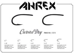 Ahrex FW510 Curved Dry Fly 7 Ahrex FW510 Curved Dry Fly -VisVaardig Winkel Ahrex FW510 Curved Dry Fly AFW510 XX 510 1 1