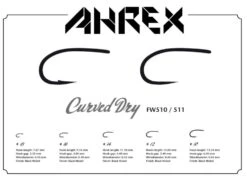 Ahrex FW511 Curved Dry Fly Barbless -VisVaardig Winkel Ahrex FW511 Curved Dry Fly Barbless AFW511 XX 511 1 1