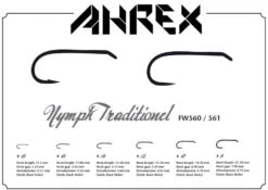 Ahrex FW560 Nymph Traditional -VisVaardig Winkel Ahrex FW560 Nymph Traditional AFW560 XX 560 1 1