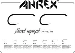 Ahrex FW562 Short Nymph Hooks -VisVaardig Winkel Ahrex FW562 Short Nymph Hooks AFW562 XXX fw 562 563 short nymph