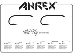Ahrex FW581 Wet Fly Barbless -VisVaardig Winkel Ahrex FW581 Wet Fly Barbless AFW581 XX 581 1 1