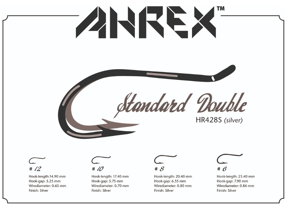 Ahrex HR428S Tying Double Salmon & Steelhead Hooks 5 Ahrex HR428S Tying Double Salmon & Steelhead Hooks - Afbeelding 3