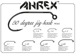 Ahrex PR360 - 50 Degree Jig Hooks -VisVaardig Winkel Ahrex PR360 50 Degree Jig Hooks PR360 XXX pr360 3