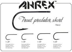 Ahrex TP612 Trout Predator Streamer Short Hooks -VisVaardig Winkel Ahrex TP612 Trout Predator Streamer Short Hooks atp612 XX tp612 3