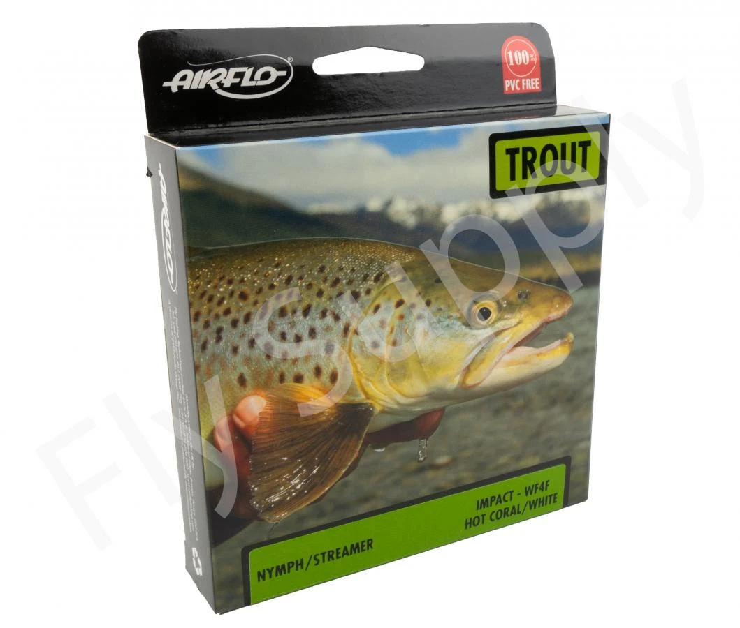 Airflo Floating WF Impact Hot Coral/White Line 5 Airflo Floating WF Impact Hot Coral/White Line - Afbeelding 3