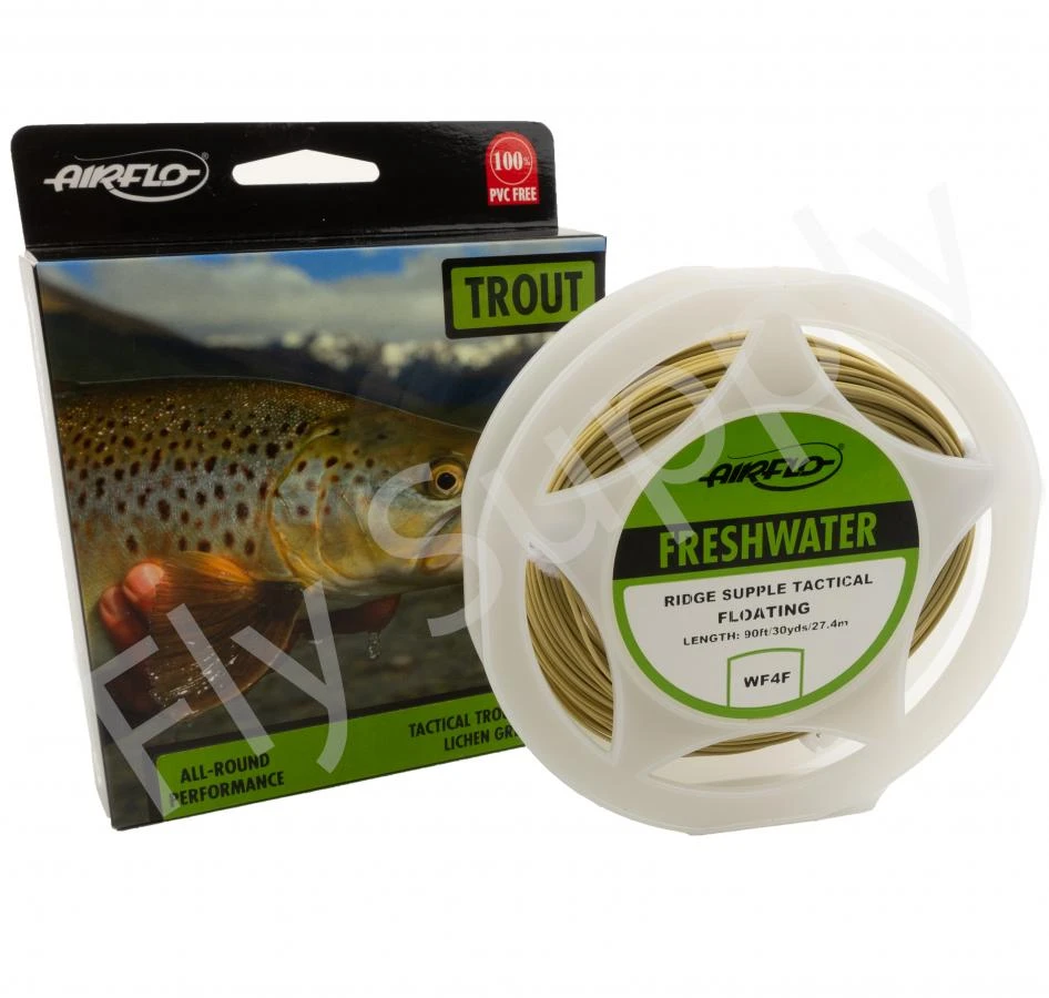 Airflo Floating WF Impact Tactical Trout Supple Lichen Green Line 4 Airflo Floating WF Impact Tactical Trout Supple Lichen Green Line - Afbeelding 2
