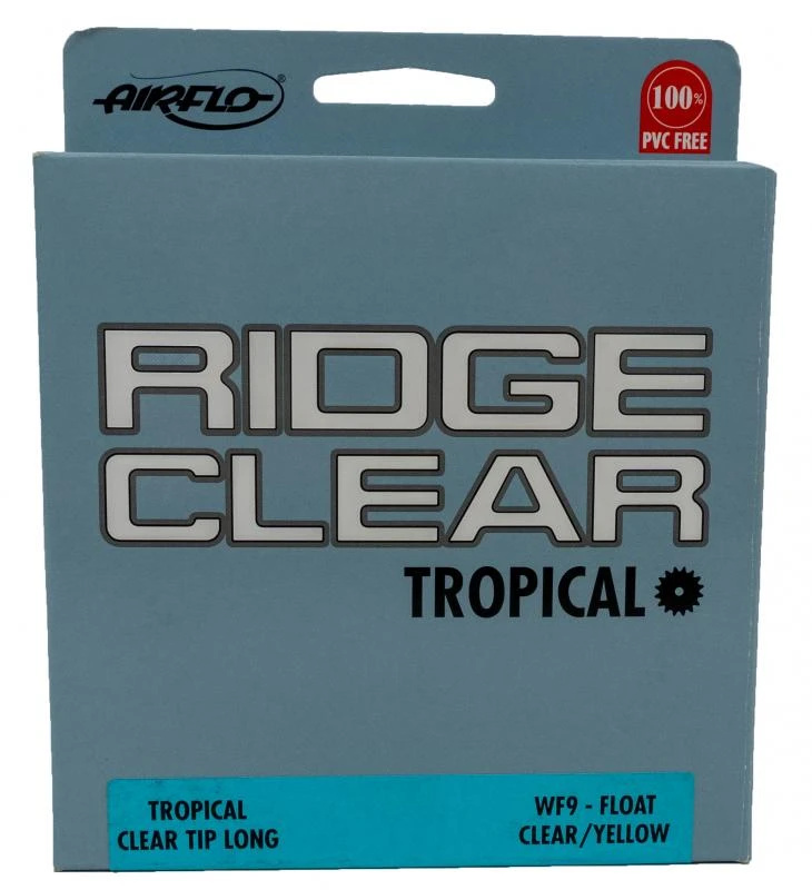 Airflo Ridge 30ft Long Clear Tip Tropical WF Floating 3 Airflo Ridge 30ft Long Clear Tip Tropical WF Floating