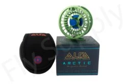 Alfa Arctic Reel Lime Green -VisVaardig Winkel Alfa Arctic Reel Lime Green ALFAARCTLG XXX dsc01300 bewerkt wm