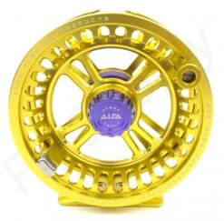 Alfa Arctic Speed Fly Reel Honey Yellow -VisVaardig Winkel Alfa Arctic Speed Fly Reel Honey Yellow ALFA SPEEDHONYEL XXX dsc04306