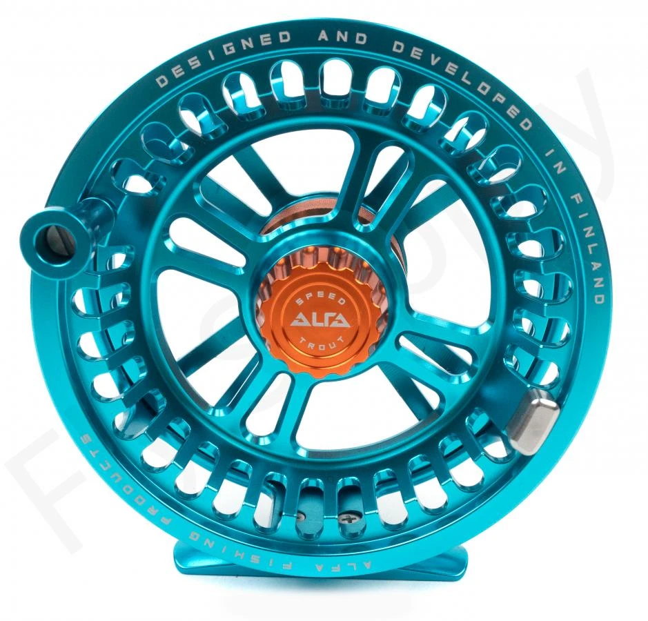 Alfa Arctic Speed Fly Reel Teal Blue 8 Alfa Arctic Speed Fly Reel Teal Blue - Afbeelding 6