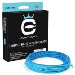 Cortland Cold Salt Striped Bass Fly Line -VisVaardig Winkel Cortland Cold Salt Striped Bass Fly Line CORTCOLDSALTLINE XXX 1stripedbassintermediate coldsaltseries cortland boxline 1100x