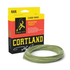 Cortland Modern Trout Floating WF Fly Line -VisVaardig Winkel Cortland Modern Trout Floating WF Fly Line CORT MODERN XXX moderntrout mossgreen1