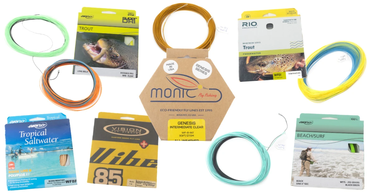 DEMO Fly Lines - Vision - RIO - Airflo - Orvis - Casting Demo Lines 3 DEMO Fly Lines - Vision - RIO - Airflo - Orvis - Casting Demo Lines