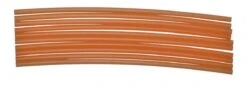 Eumer Plastic Tubing Hard Fluo Orange 1 Meter