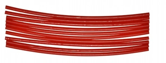 Eumer Plastic Tubing Hard Red 1 Meter 3 Eumer Plastic Tubing Hard Red 1 Meter