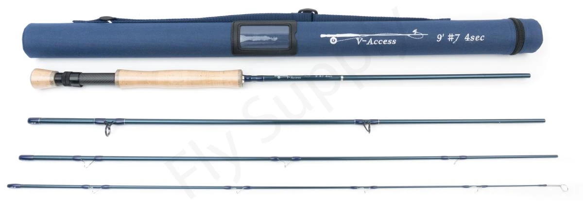 Euro Flies Access Seatrout & Perch Complete Set #7 - 9ft 4 Euro Flies Access Seatrout & Perch Complete Set #7 - 9ft - Afbeelding 2
