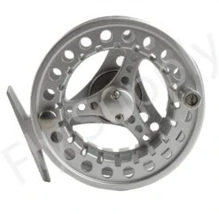 Euro Flies Large Arbour Reel Silver