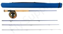 Euro Flies Predator Complete Set #8 - 9ft -VisVaardig Winkel Euro Flies Predator Complete Set 8 9ft EF PRESET 8 90ft 1 met koker