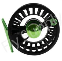 Euro Flies Superlight Reel Black/Green -VisVaardig Winkel Euro Flies Superlight Reel BlackGreen EF DLBLKGR XXX dsc06981 bewerkt 1