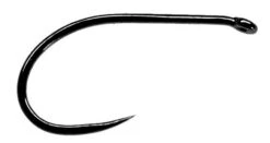 Fulling Mill Grab Gape Barbless Black Nickel Hooks 50pc