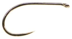 Fulling Mill Grab Gape Barbless Bronze Hooks 50pc