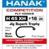 Hanak 45 XH Barbed Jig Hook 25pc 2 Hanak 45 XH Barbed Jig Hook 25pc -VisVaardig Winkel Hanak 45 XH Barbed Jig Hook 25pc HAN45XH XX hanak 45xh