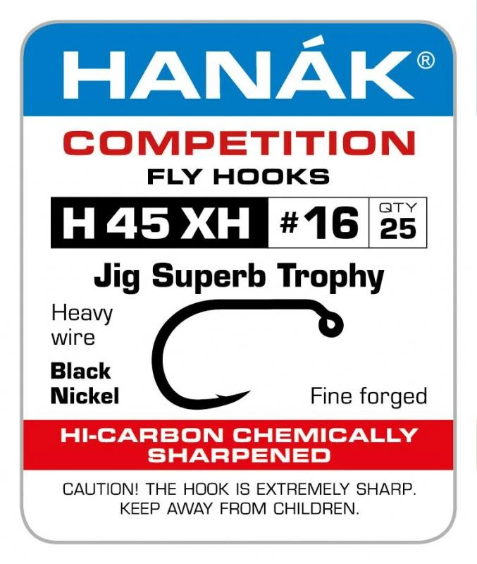 Hanak 45 XH Barbed Jig Hook 25pc 3 Hanak 45 XH Barbed Jig Hook 25pc