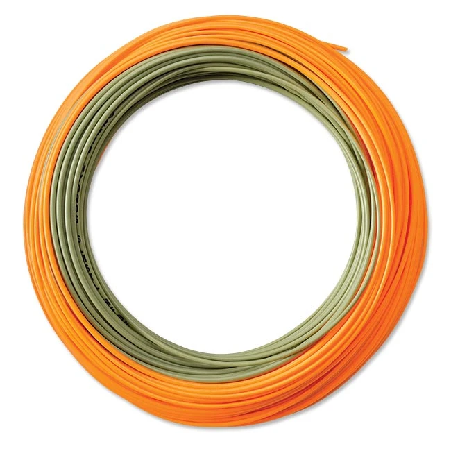 Orvis Hydros Salmon/Steelhead Light Olive / Orange Fly Line 4 Orvis Hydros Salmon/Steelhead Light Olive / Orange Fly Line - Afbeelding 2