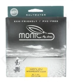 Monic Henley Intermediate Clear Fly Line -VisVaardig Winkel Monic Henley Intermediate Clear Fly Line NFD338 XXX henley intermediate clear saltwater