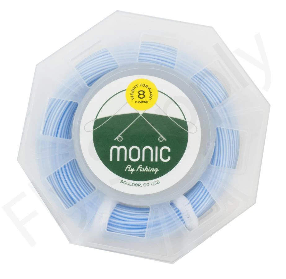 Monic Icicle Sky Blue Floating Fly Line 4 Monic Icicle Sky Blue Floating Fly Line - Afbeelding 2
