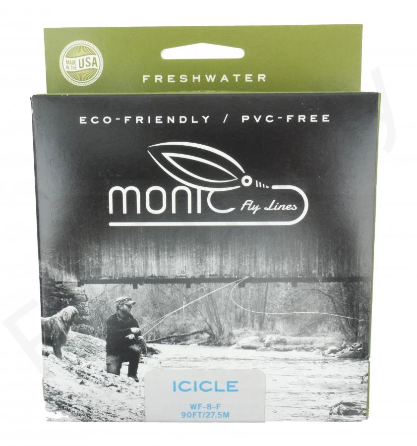 Monic Icicle Sky Blue Floating Fly Line 3 Monic Icicle Sky Blue Floating Fly Line