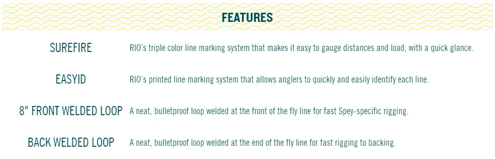 RIO Elite Bonefish Floating Fly Line Sand/Orange/Blue 7 RIO Elite Bonefish Floating Fly Line Sand/Orange/Blue - Afbeelding 5