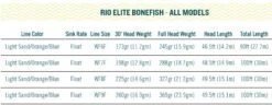RIO Elite Bonefish Floating Fly Line Sand/Orange/Blue 14 RIO Elite Bonefish Floating Fly Line Sand/Orange/Blue -VisVaardig Winkel RIO Elite Bonefish Floating Fly Line SandOrangeBlue 12 9341 XX elite bonefish bone 4