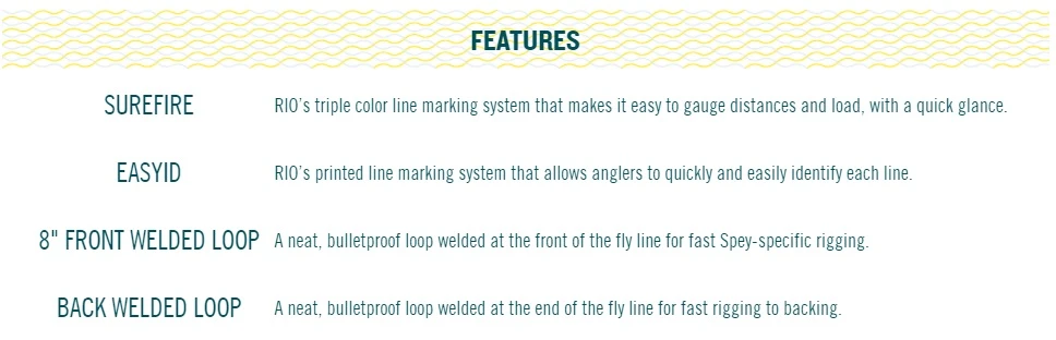 RIO Elite GT Floating Fly Line Blue/Orange/Sea Grass 7 RIO Elite GT Floating Fly Line Blue/Orange/Sea Grass - Afbeelding 5