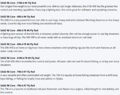 Sage R8 Core Fly Rods -VisVaardig Winkel Sage R8 Core Fly Rods 03 1600 XX size chart 2