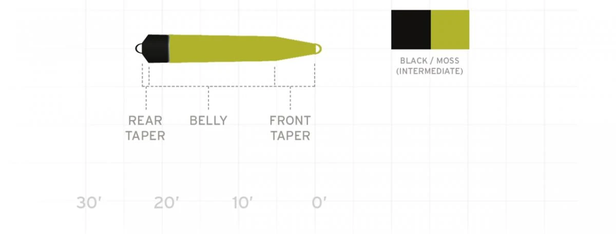 Scientific Anglers Skagit Intermediate Head Fly Line 4 Scientific Anglers Skagit Intermediate Head Fly Line - Afbeelding 2