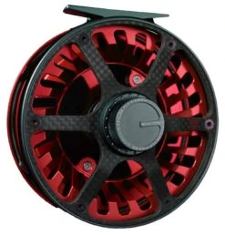 Taylor Revolution Z Fly Reel -VisVaardig Winkel Taylor Revolution Z Fly Reel NFD835 GREY XXX ruby red