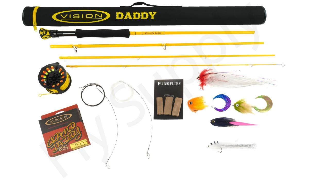 Vision Daddy Complete Pike Rod Outfit 3 Vision Daddy Complete Pike Rod Outfit