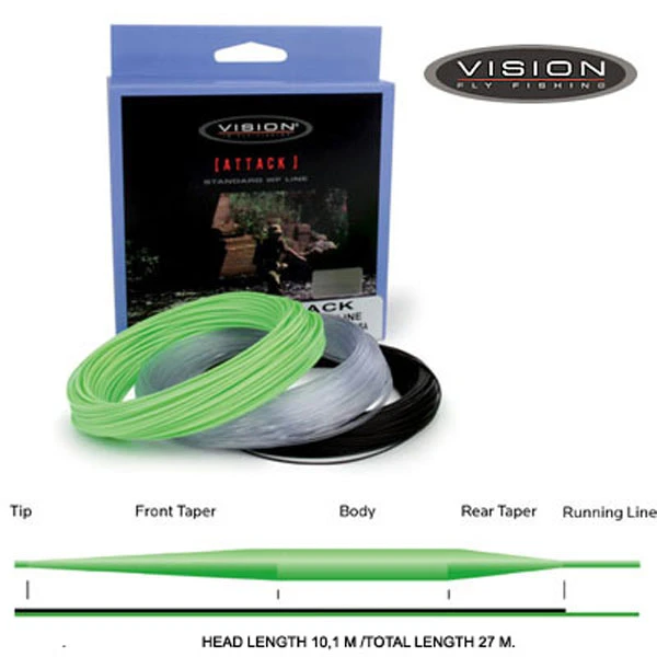 Vision Attack Floating Fly Line 4 Vision Attack Floating Fly Line - Afbeelding 2