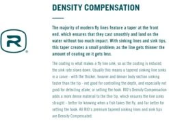 RIO Outbound Short Shooting Head Floating Fly Line 16 RIO Outbound Short Shooting Head Floating Fly Line -VisVaardig Winkel aa20density20compensation20logo20rio 1