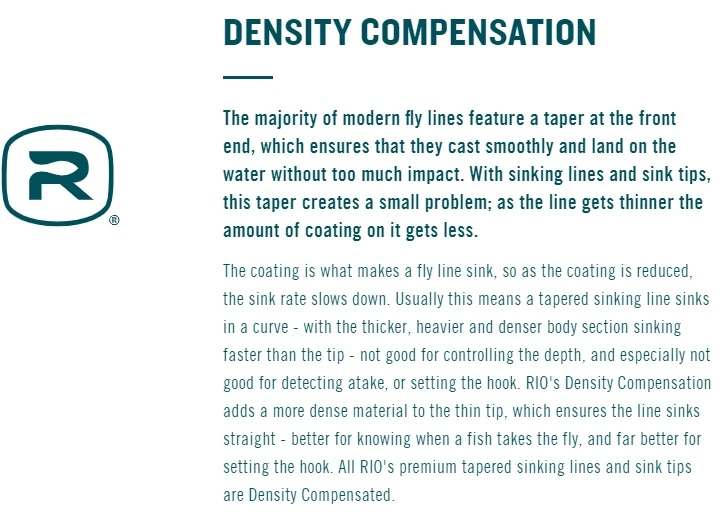 RIO Outbound Short Shooting Head Intermediate Fly Line 7 RIO Outbound Short Shooting Head Intermediate Fly Line - Afbeelding 5