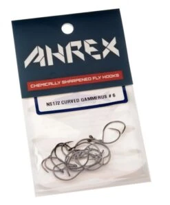 Ahrex NS172 Curved Gammarus Hooks -VisVaardig Winkel ahrex20ns17220curved20gammerus20single20package20medium